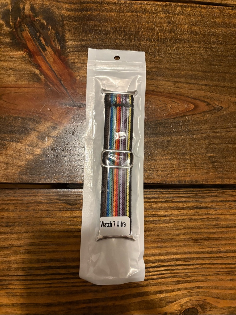 Striped Nylon Watch Band for Watch 7 Ultra